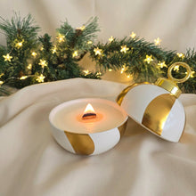 Load image into Gallery viewer, MJM Christmas Bauble Candle - Small