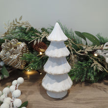 Load image into Gallery viewer, Ribbed Gold Trim Christmas Tree
